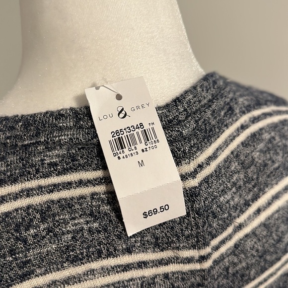 Lou & Grey Striped Dress Size Medium - Picture 5 of 10